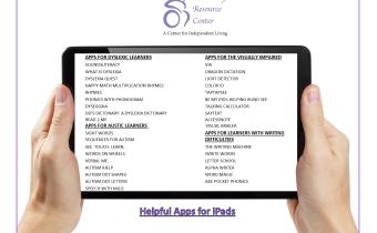 Apps for iPad